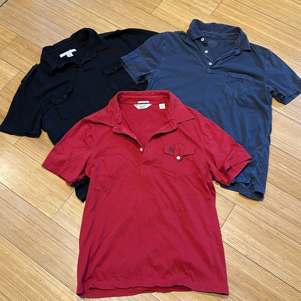 Set of 3 men’s polo shirts